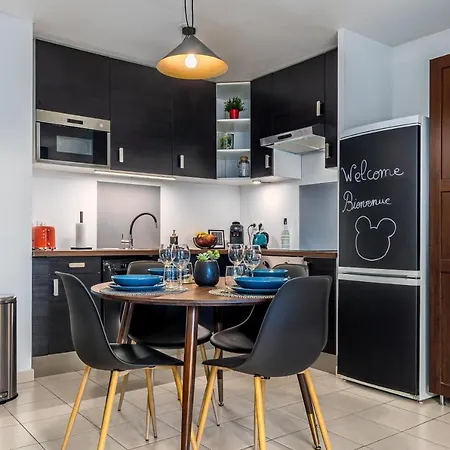 Appartamento Chez Stephane & Sophie - 10min Disneyland, Free Parking, Big Garden *